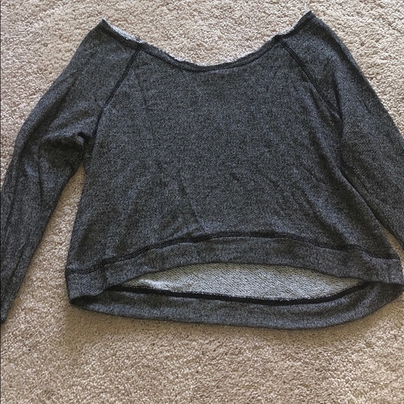 Omg sleeve gray top - Picture 1 of 4